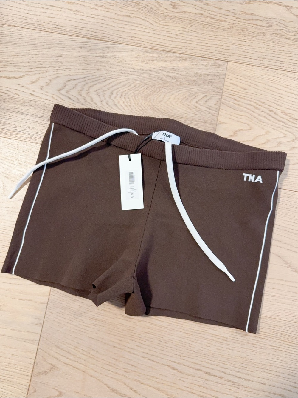 NWT 125046 Aritzia offseason rich mch brn lt brch br moka S